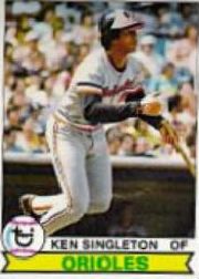 1979 Topps Baseball Cards      615     Ken Singleton